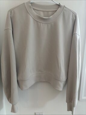 Lululemon Women's Crewneck Sweatshirt in Beige